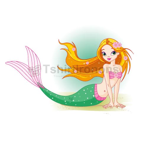 Little Mermaid T-shirts Iron On Transfers N3881 - Click Image to Close